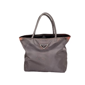 90s Prada Tote Bag - Etsy