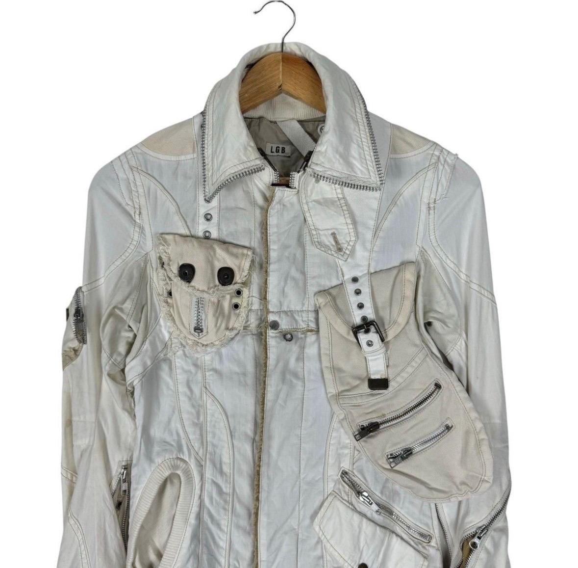 LGB TRAVELER JACKET 初期 名作 ギミック archive Vintage L.G.B Parachute Holster Jacket: Detachable Pockets