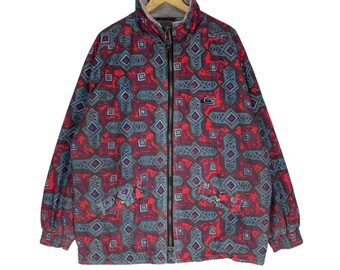 Vintage 90s Quiksilver Zip up Shirt Jacket: Baggy Fit - Etsy