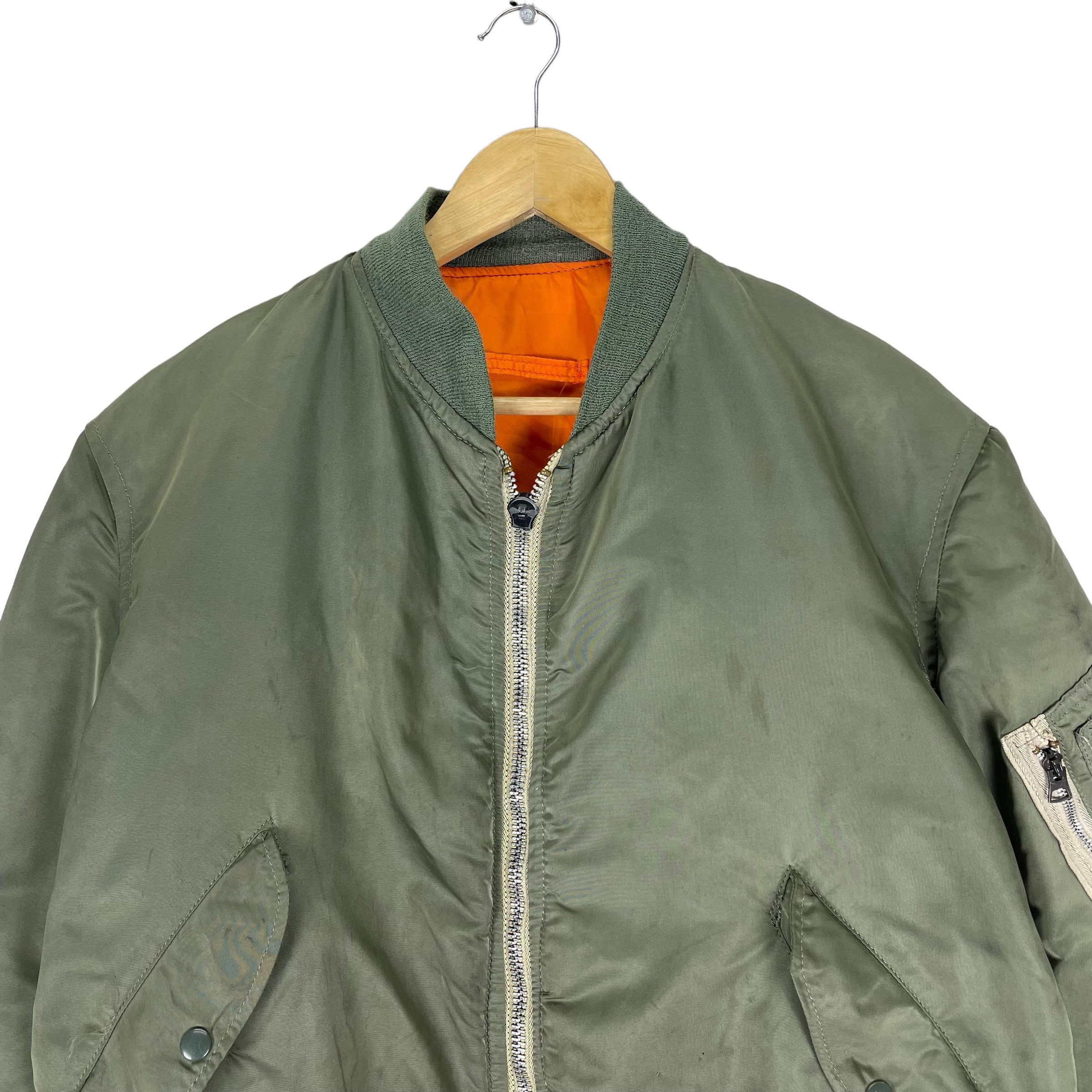 80s usa製 alpha ma-1 M reversible flight 80s usa製 alpha ma-1 M reversible flight Alpha Industries