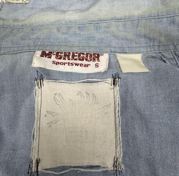 Vintage 90s McGregor Patchwork Flannel Western Sh… - image 8
