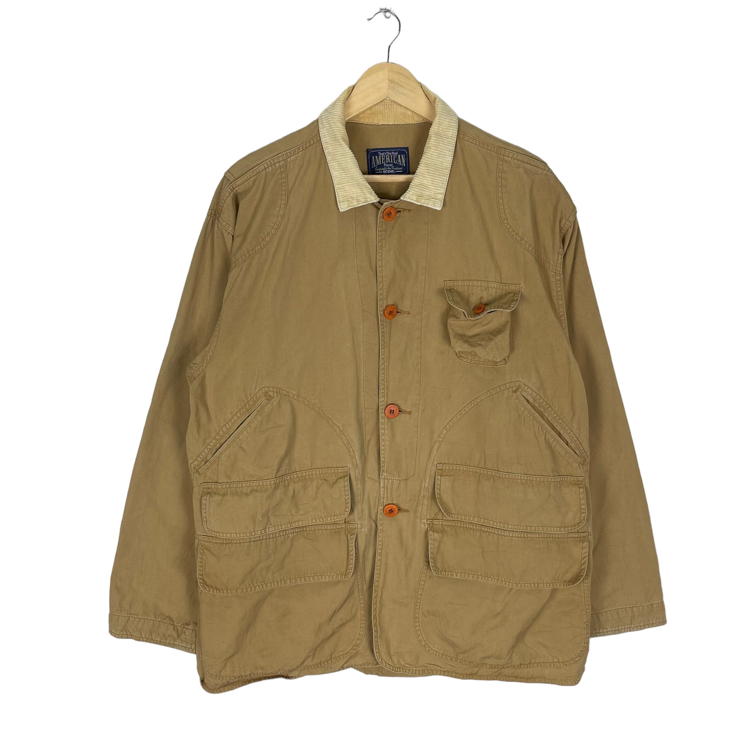【90’s J.CREW】Cotton Hunting Jacket 1980〜90's Vintage J.CREW Cotton Canvas Hunting Jacket