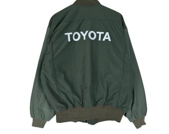 TRD TOYOTA MOTOR SPORTS ナイロンジャケット Vintage TRD Toyota Racing Motor Sports Racing Jacket - Etsy
