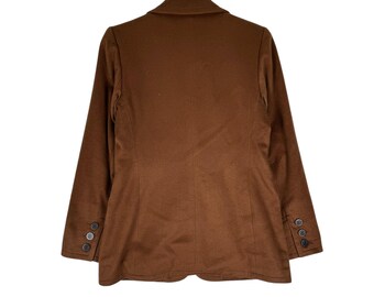 Vintage 90s Yves Saint Laurent YSL Rive Gauche Coat Jacket