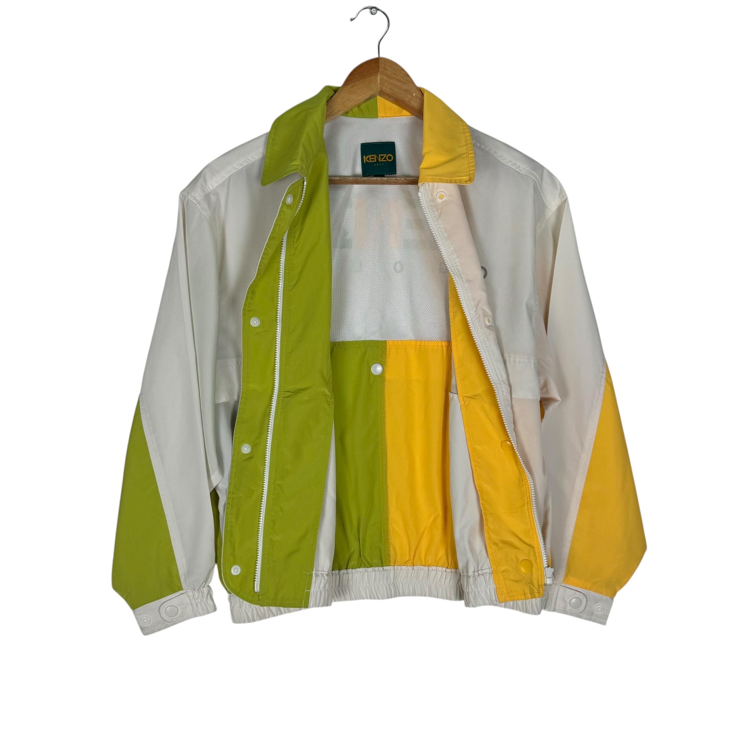 KENZO golf リバーシブルジャンバー Kenzo Golf Light Zipper Jacket White Colour Size S - Etsy
