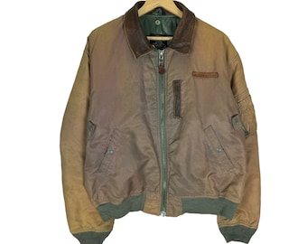 ジャケット・アウター 50s vintage B-15D size40 50's B-15D ミリタリーヴィンテージ フライトジャケット - Baby