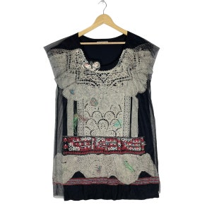 TSUMORI CHISATO Pop Art Animal  Issey Miyake Sleeveless Tshirt Size Medium