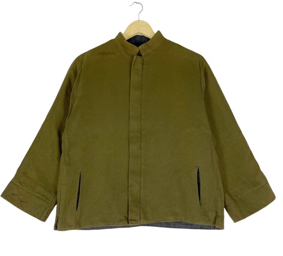 Vintage 90s Yohji Yamamoto Reversible Zipper Jacket Y