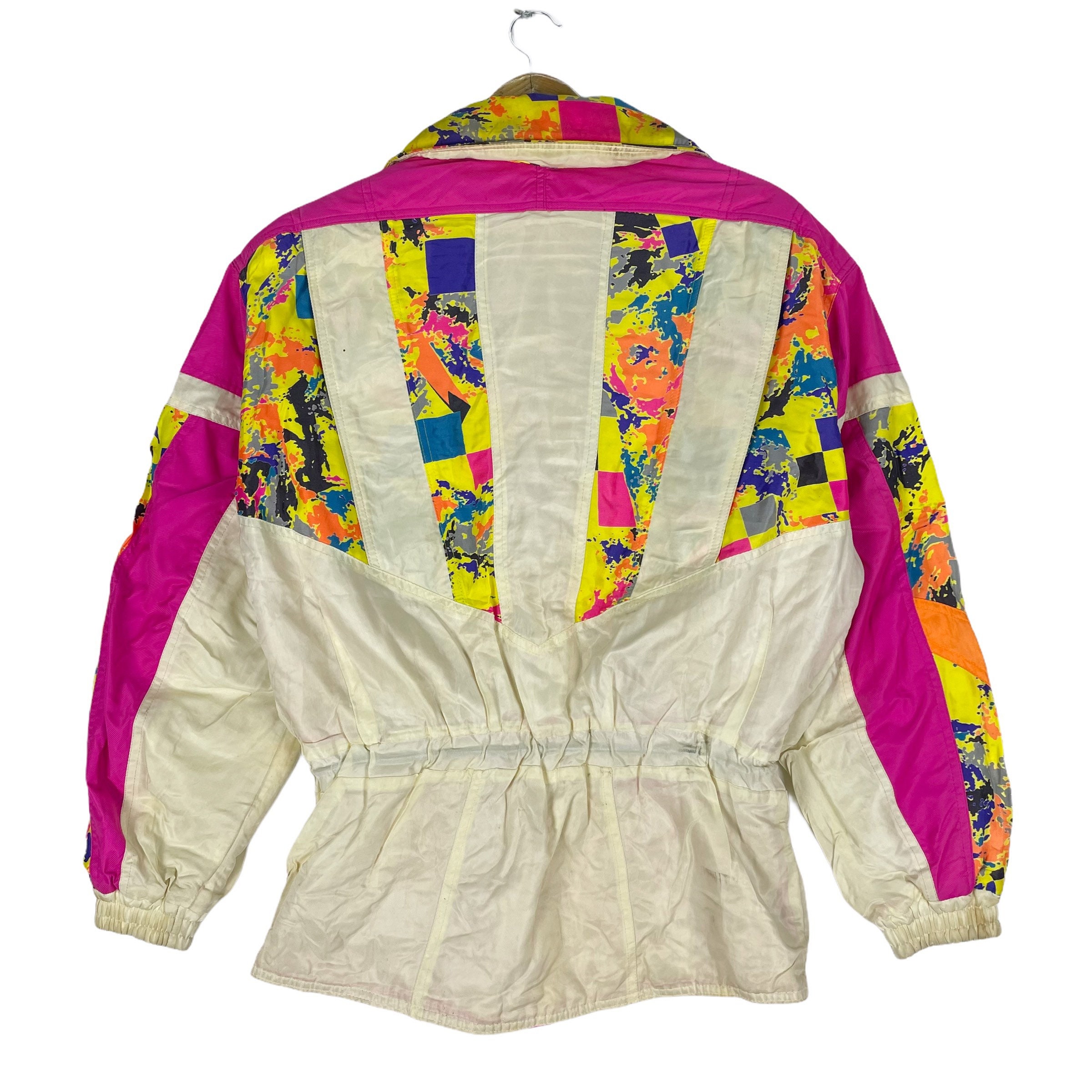 Vintage 90s Ellesse Ski Jacket: Goldwin Competition Racing, Multi