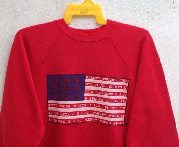 90s 【PTS】 PLENTY TOUGH SPORT フリースジャケット　L L] 90s Plenty Tough Sport Vintage T-Shirt Made in USA #빈티지