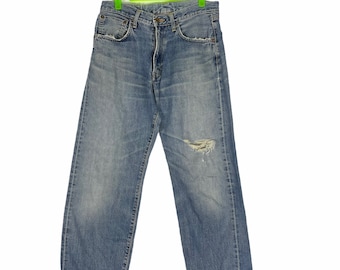 Pantalones vaqueros vintage de mezclilla selvedge EDWIN de los años 90, color azul, talla 30.