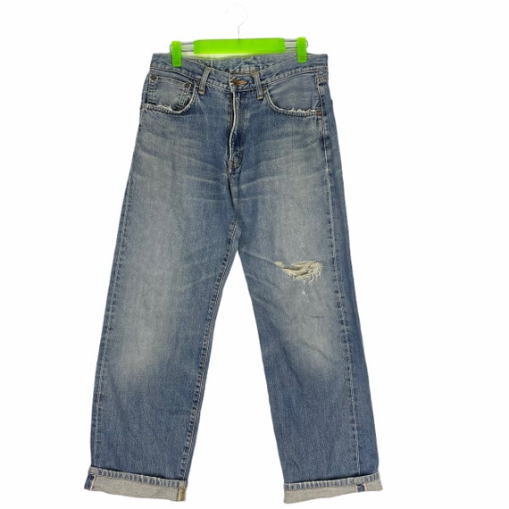 Denime Jeans Distressed Vintage Denime Made in Japan