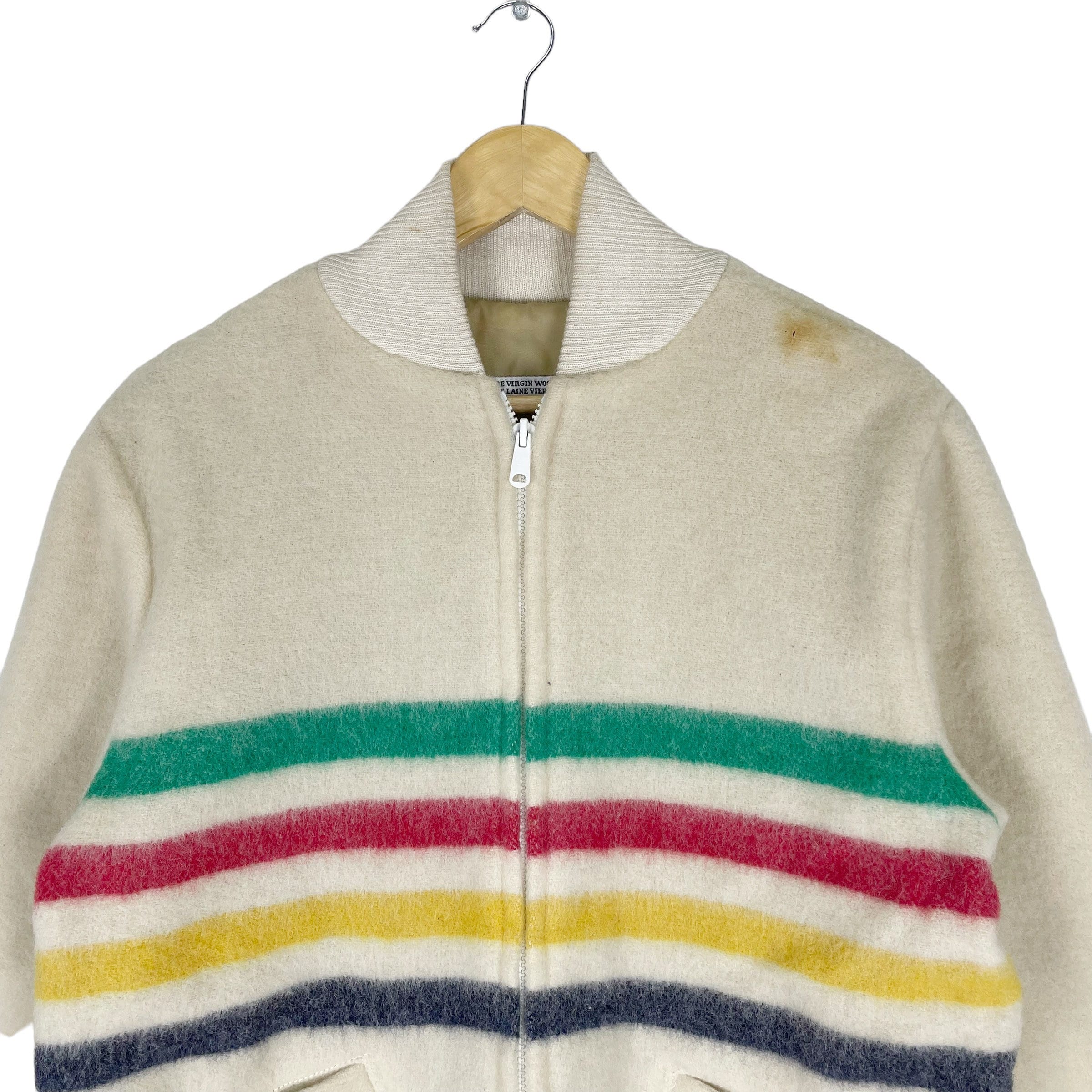 40S 50S HOUDSON'S BAY/ハドソンベイ　ブランケットパーカー 40's HUDSON'S BAY ハドソンズベイ ポイントブランケット ウール