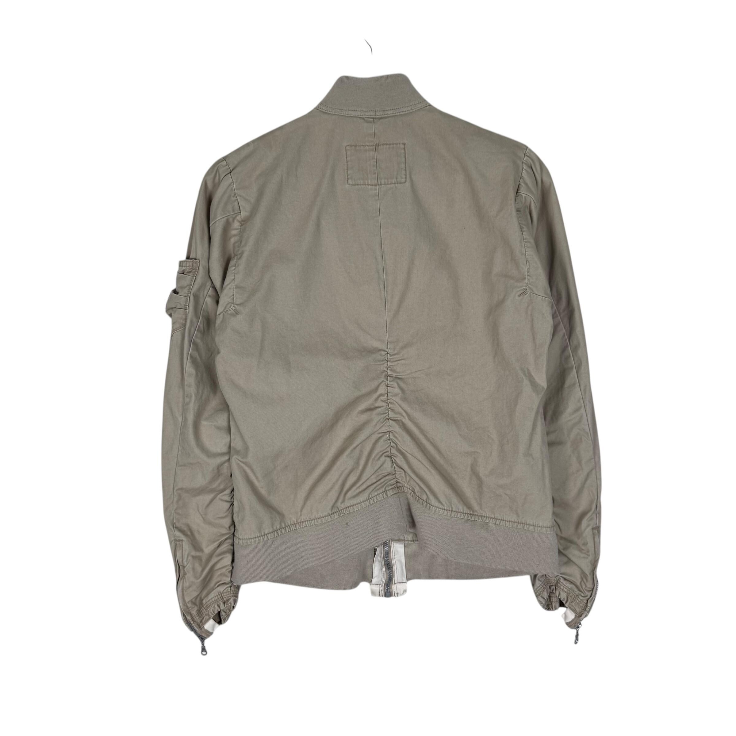 Vintage 90s Marithe Francois Girbaud Bikers Women Utility Jacket