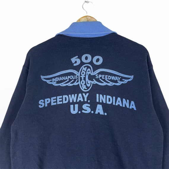 Vintage 90s INDIANAPOLIS SPEEDWAY 500 Sweatshirt … - image 6