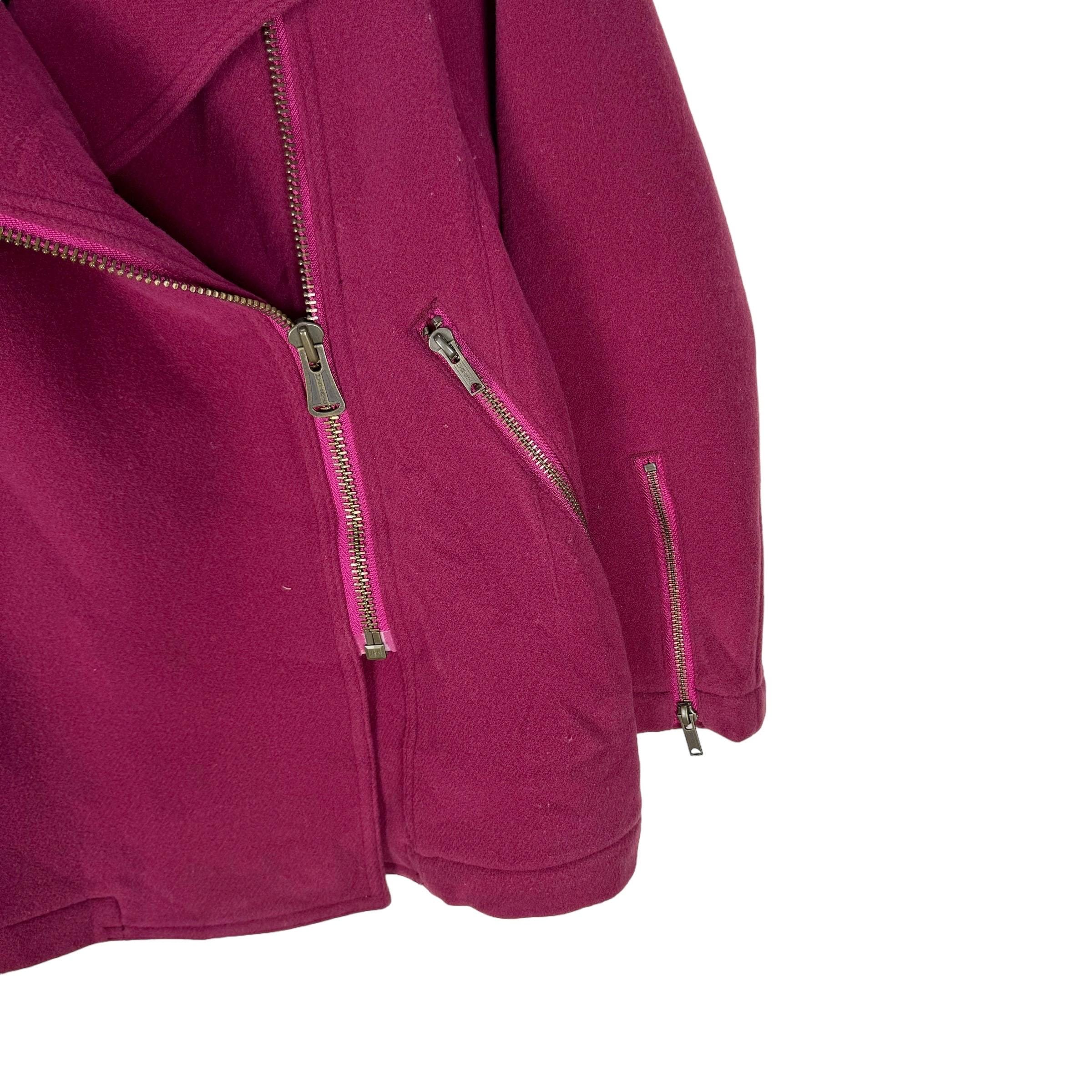 HYSTERIC GLAMOUR Japan Double Collar Wool Jacket Zipper