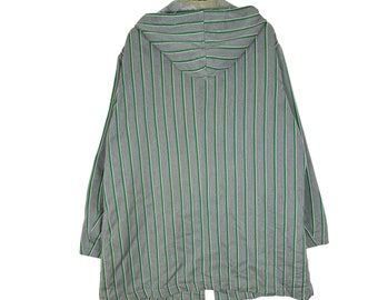 Vintage 90s YOHJI YAMAMOTO Y's for Men Hoodie Striped Zipper