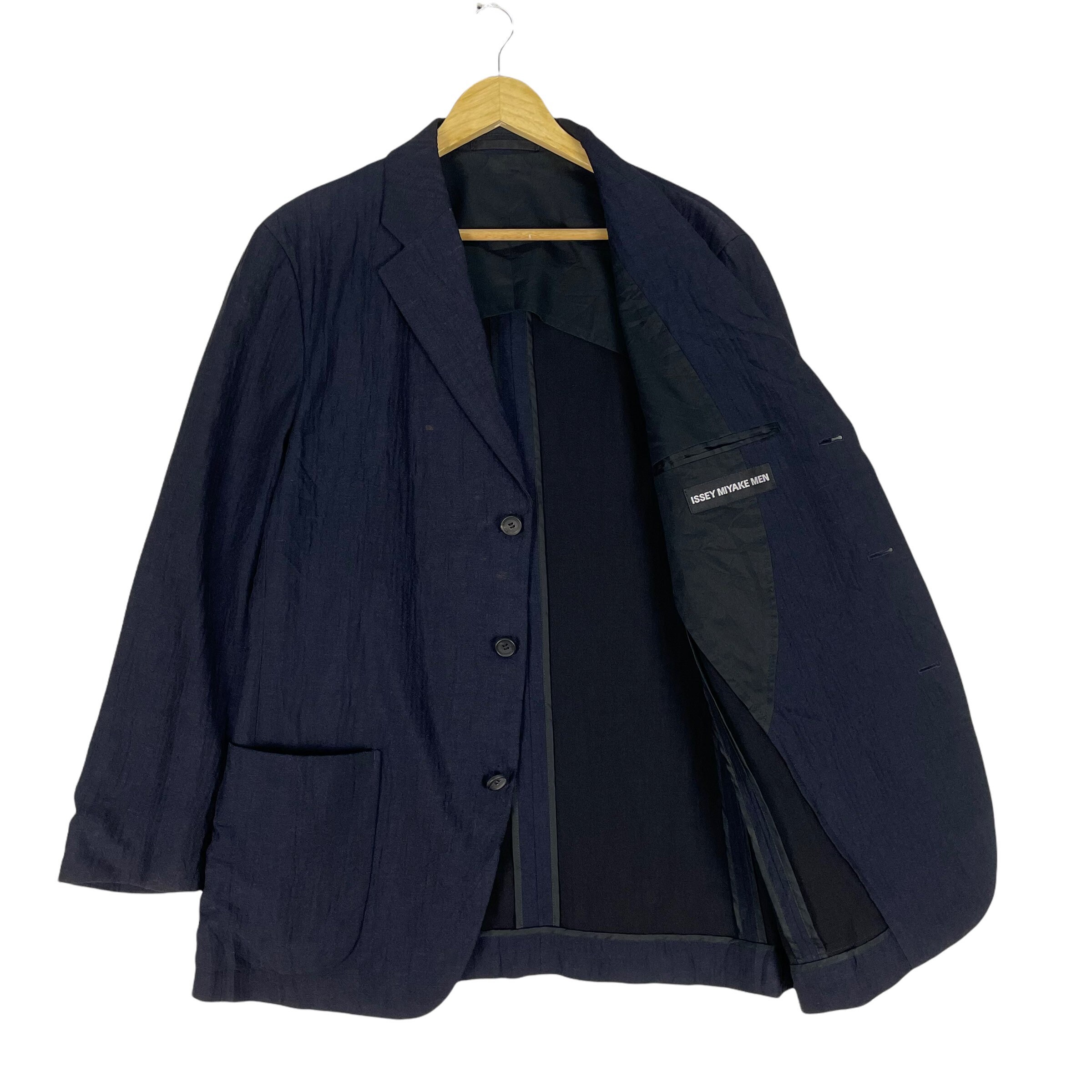 Vintage 90s Issey Miyake Men Blazer Coat Japan Fashion