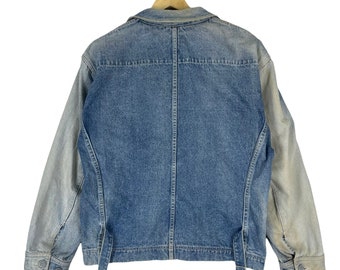 Vintage 90s Plantation Issey Miyake Denim Jacket - Size Large - Etsy