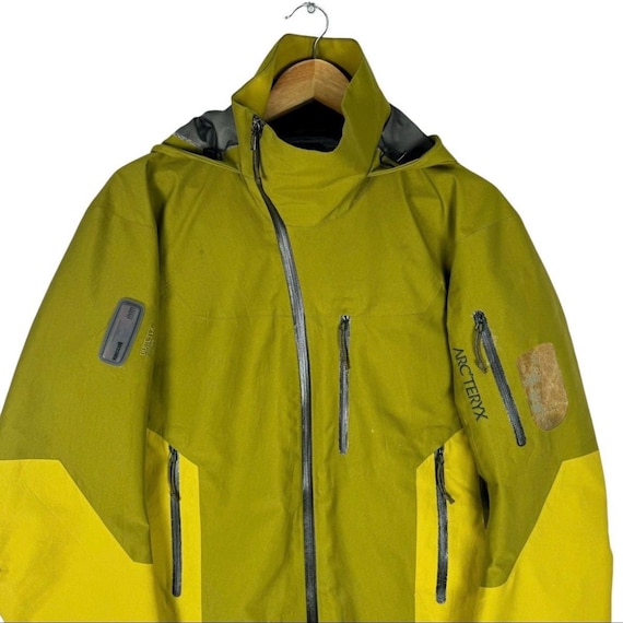 Arcteryx Goretex Hoodie Sidewinder Recco Pro Tech Windbreaker