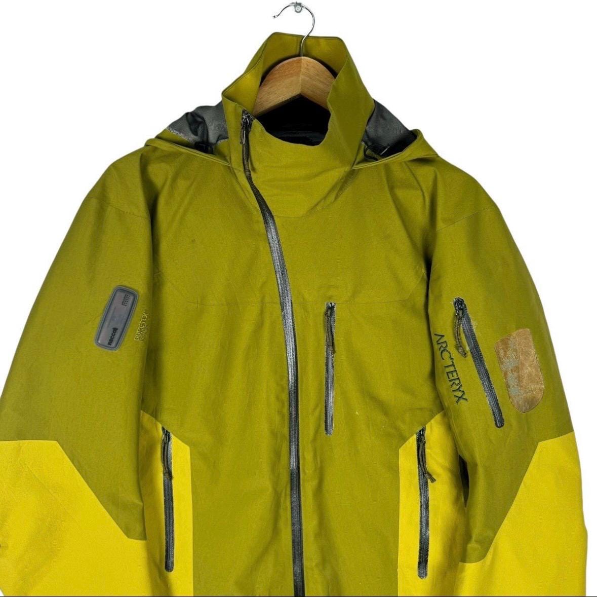 Arcteryx Goretex Hoodie Sidewinder Recco Pro Tech Windbreaker