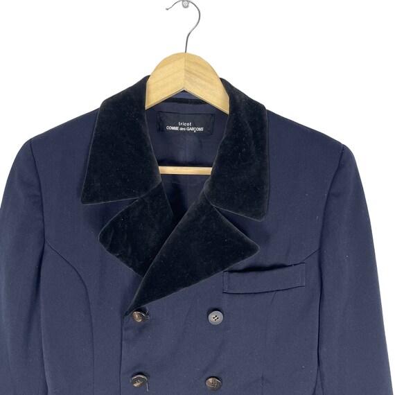 Vintage COMME Des GARÇONS Cropped Wool Jacket, AW1989, Size Medium