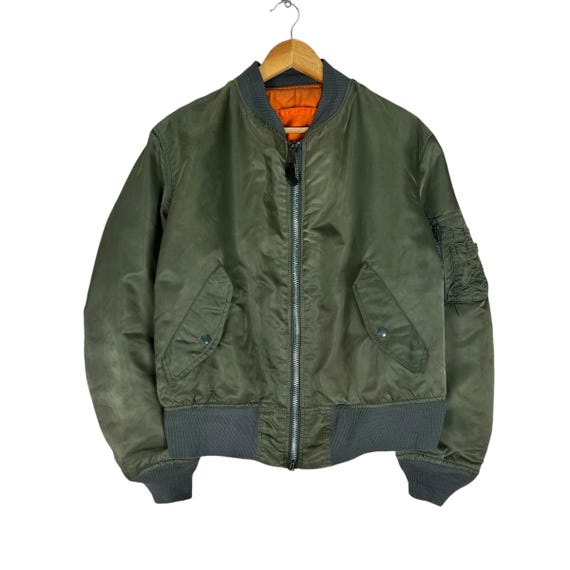 Alpha 90sリバーシブル USAオリーブグリーンMA-1 Sサイズ Alpha 90sリバーシブル USAオリーブグリーンMA-1 Sサイズ Alpha 90s