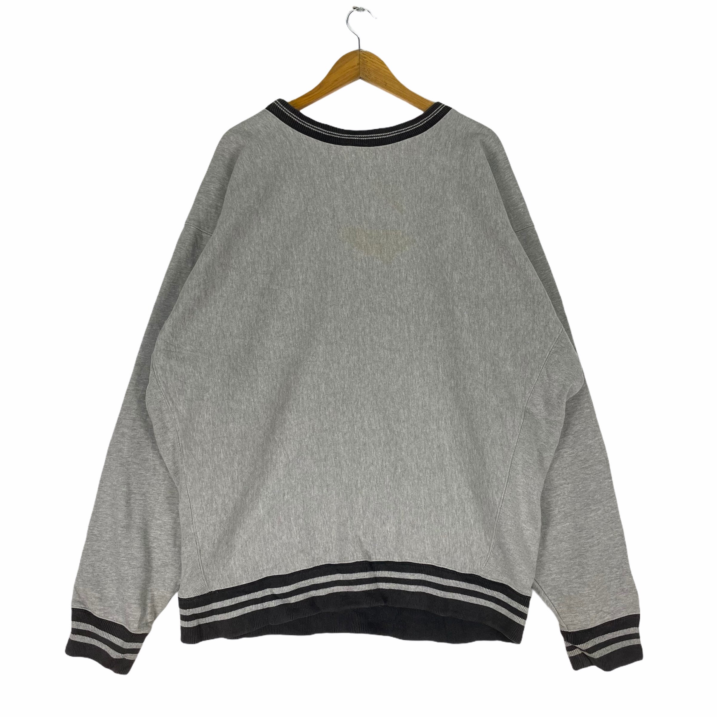 Buy Vintage 90s Champion Reverse Weave Sweatshirt - Grey Ringer