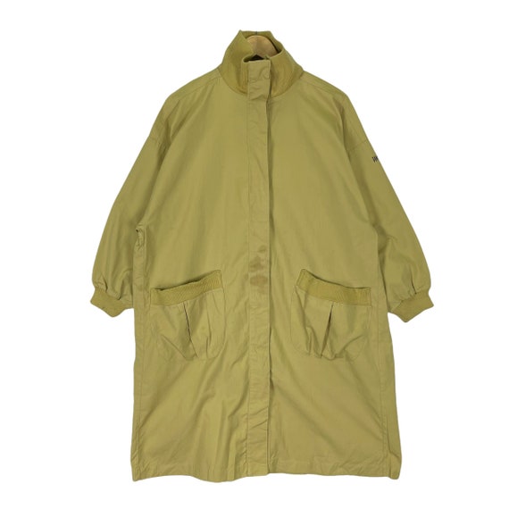 【希少】イッセイミヤケ/80sデニムノーカラーコート/日本エプロン協会/日本製 ISSEY MIYAKE - 超希少 80s ISタグ 初期良品 イッセイミヤケ