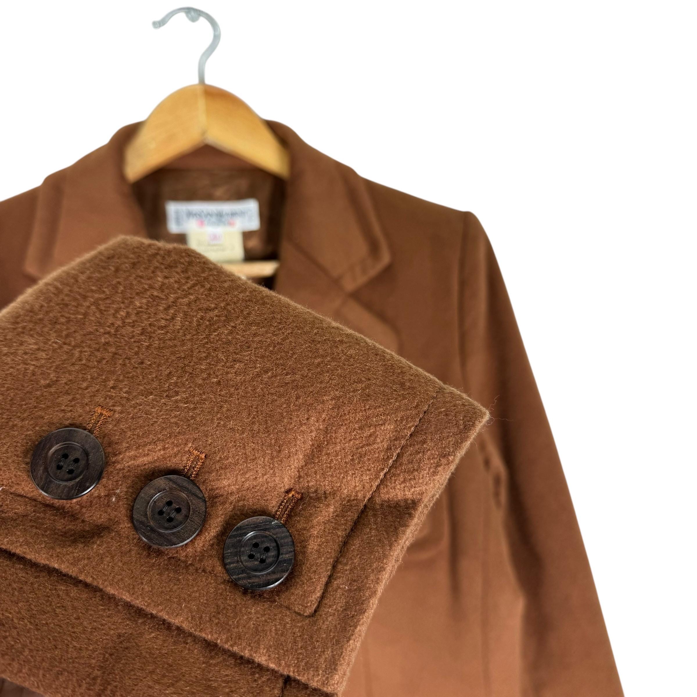 1980-90s YSL rive gauche ナイロンコート SAINT LAURENT RIVE GAUCHE YSL Vintage Navy Blazer C.1970