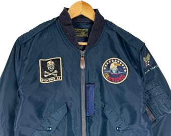 Buzz Rickson Type L-2A Bomber Jacket - USAF Flyer - Size Medium - Etsy