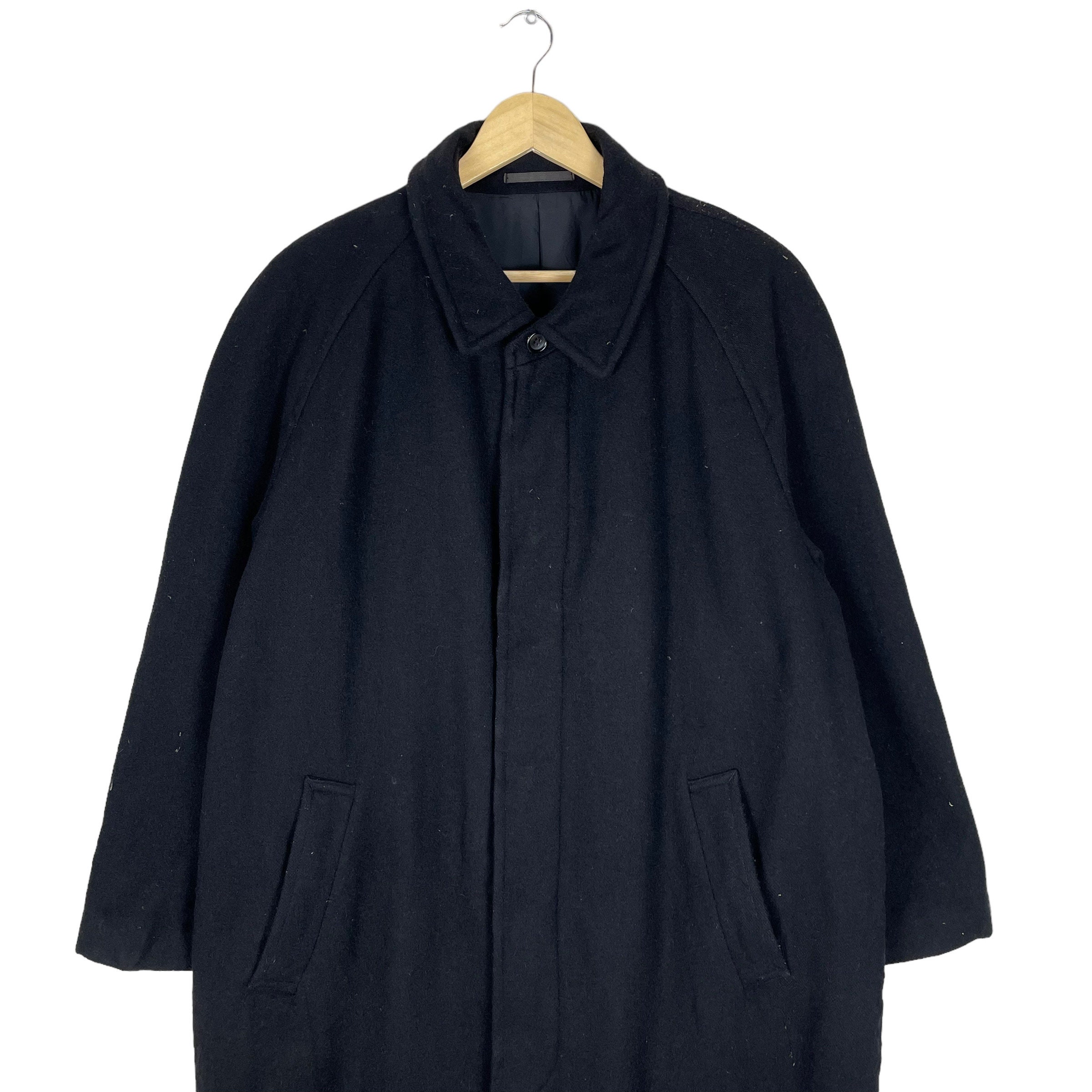 ヴィンテージ 90 年代 Comme Des Garcons Homme ウール ロング コート