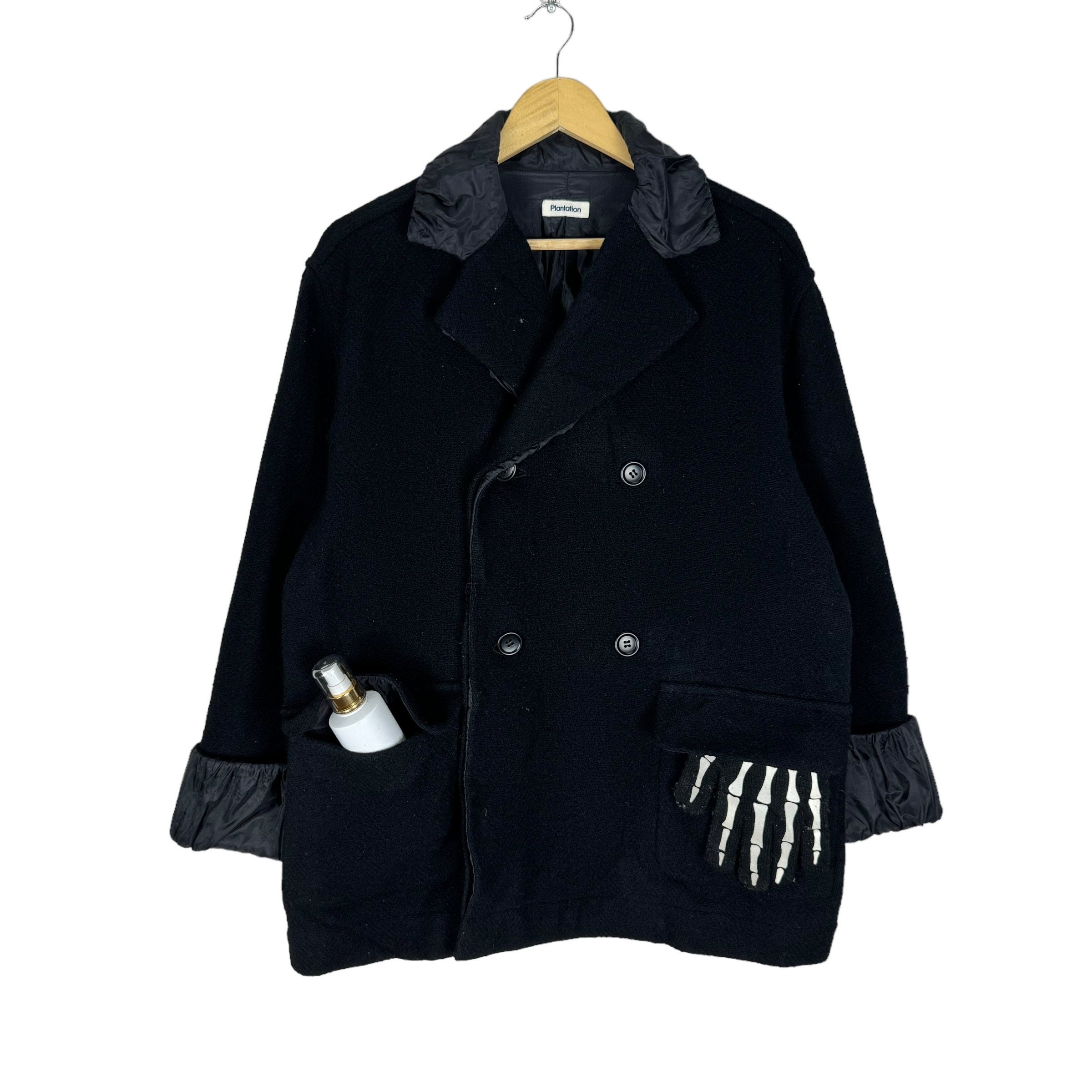 90s Plantation Issey Miyake Double Breasted Button Jacket