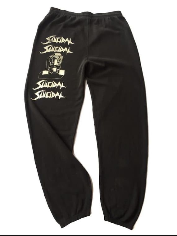 Vintage 90s Suicidal Tendencies Jogger Pants Hardcore Skate Vintage 90s Suicidal Tendencies Jogger Pants Hardcore Skate