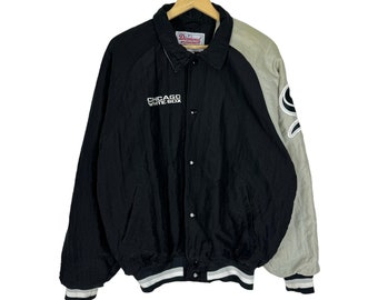 Vintage 90s Starter Chicago White Sox Bomber Jacket - Size Large