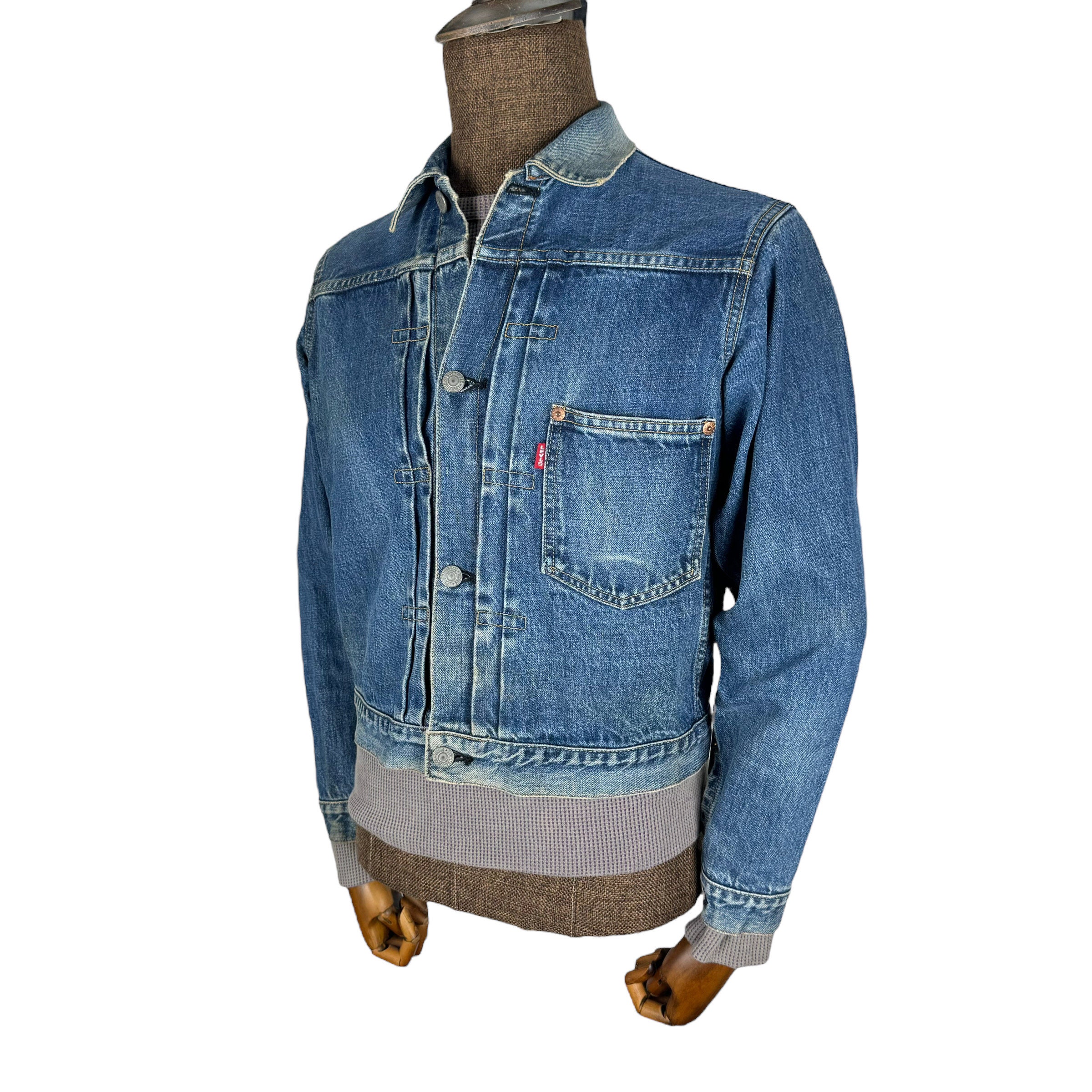 Vintage 90s LEVIS Big E 506XX Lot 71506 Type 1 Denim Blue Vintage 90s LEVIS Big E 506XX Lot 71506 Type 1 Denim Blue