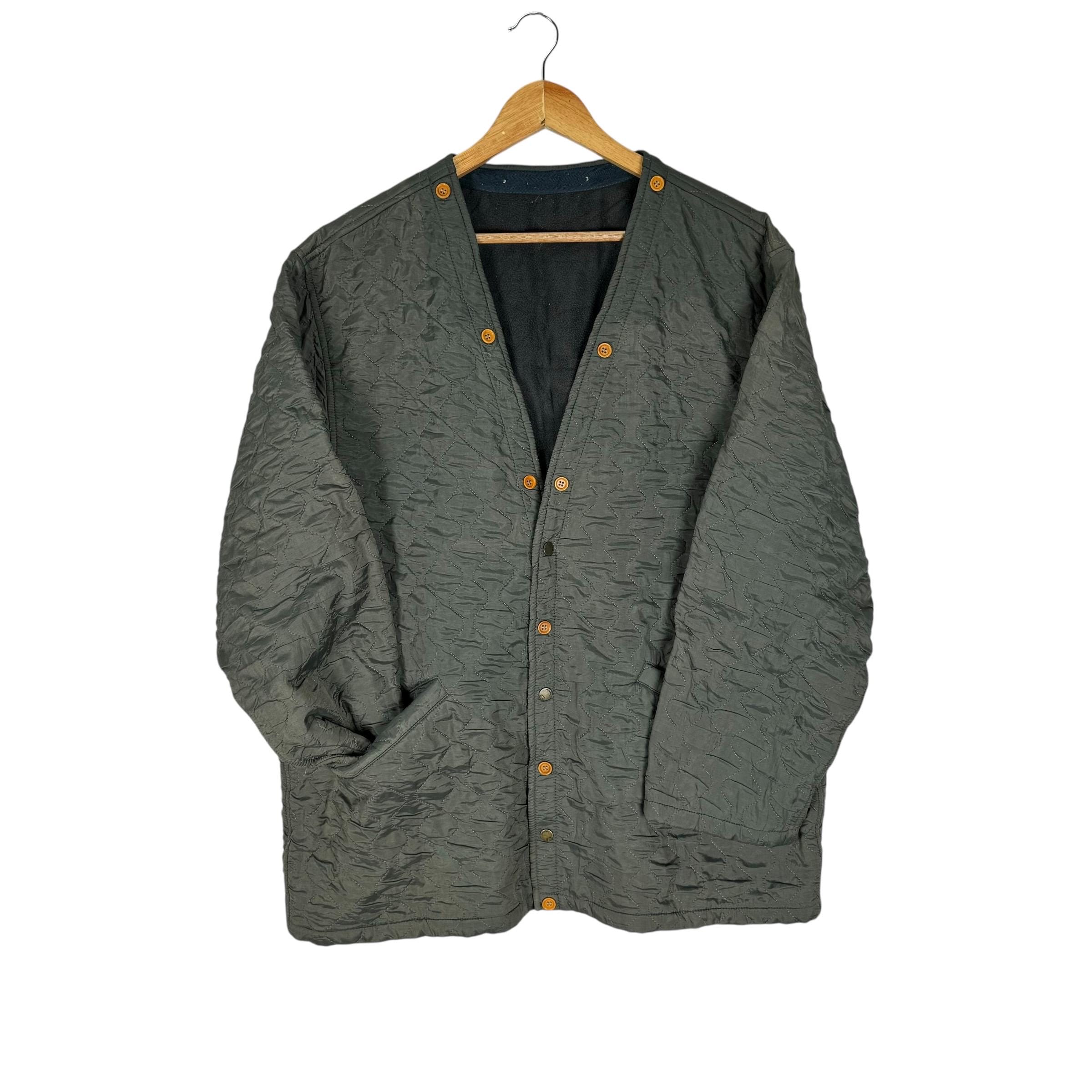 C.P. Company, Vintage 90s CP Company Inner Quilted Button Jacket Size 52 Massimo Osti
