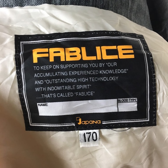 Fablice Ski Jacket: Vintage Japanese Hooded Racing Coat, Multi