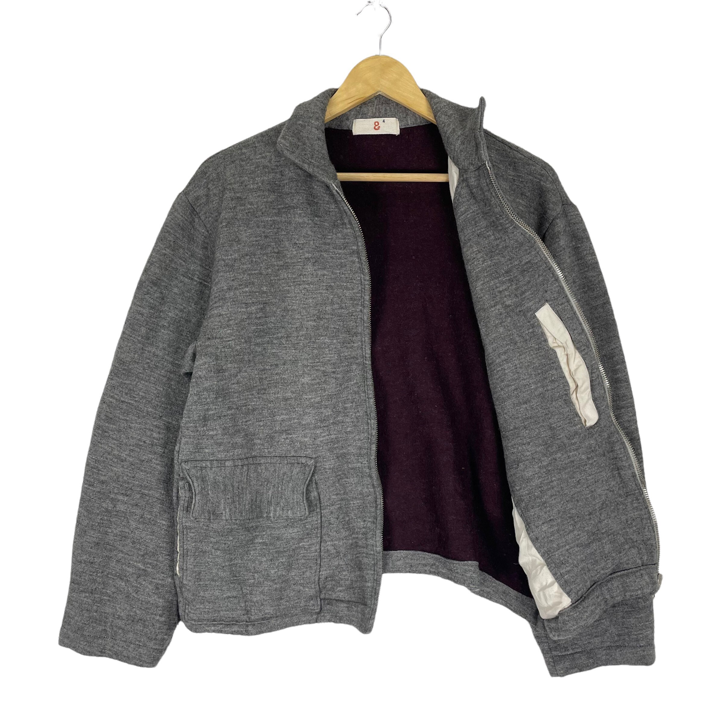 45rpm 45r ジャケット　ウール 45rpm Japan Jacket Wool Grey Colour Japanese Brand 45R - Etsy