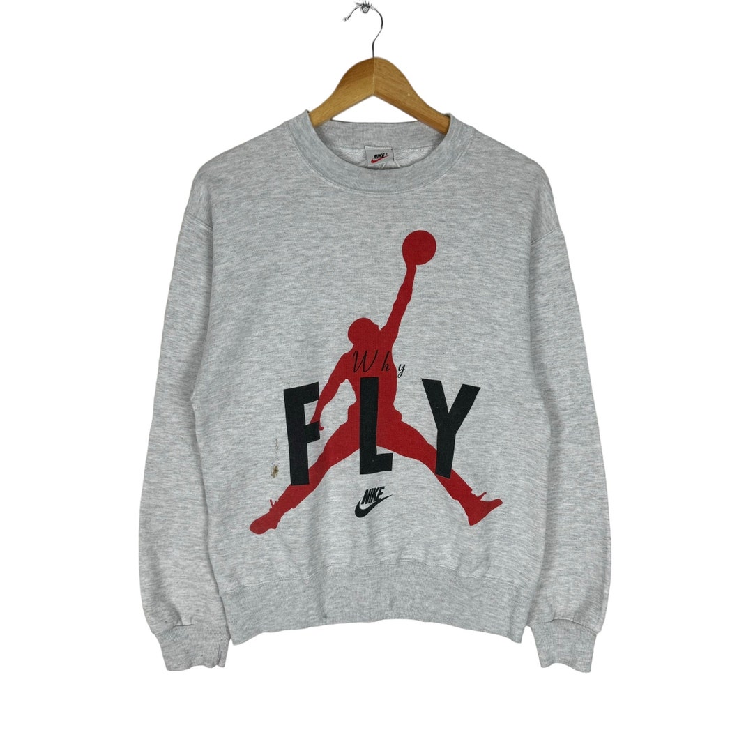 Knitwrth Michael Jordan Sweater Sサイズ Vintage 90s Nike Michael Jordan Jump Dunk Sweatshirt Chicago