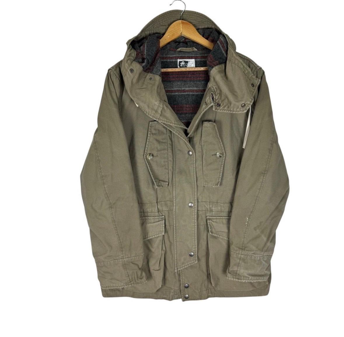 Engineered Garments Hoodie Workwear Biege Colour Nepenthes Jacket