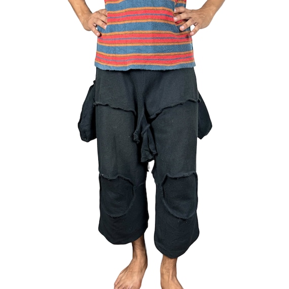 Vintage 80s Christopher Nemeth Knitted Cropped Shorts Pants - Etsy