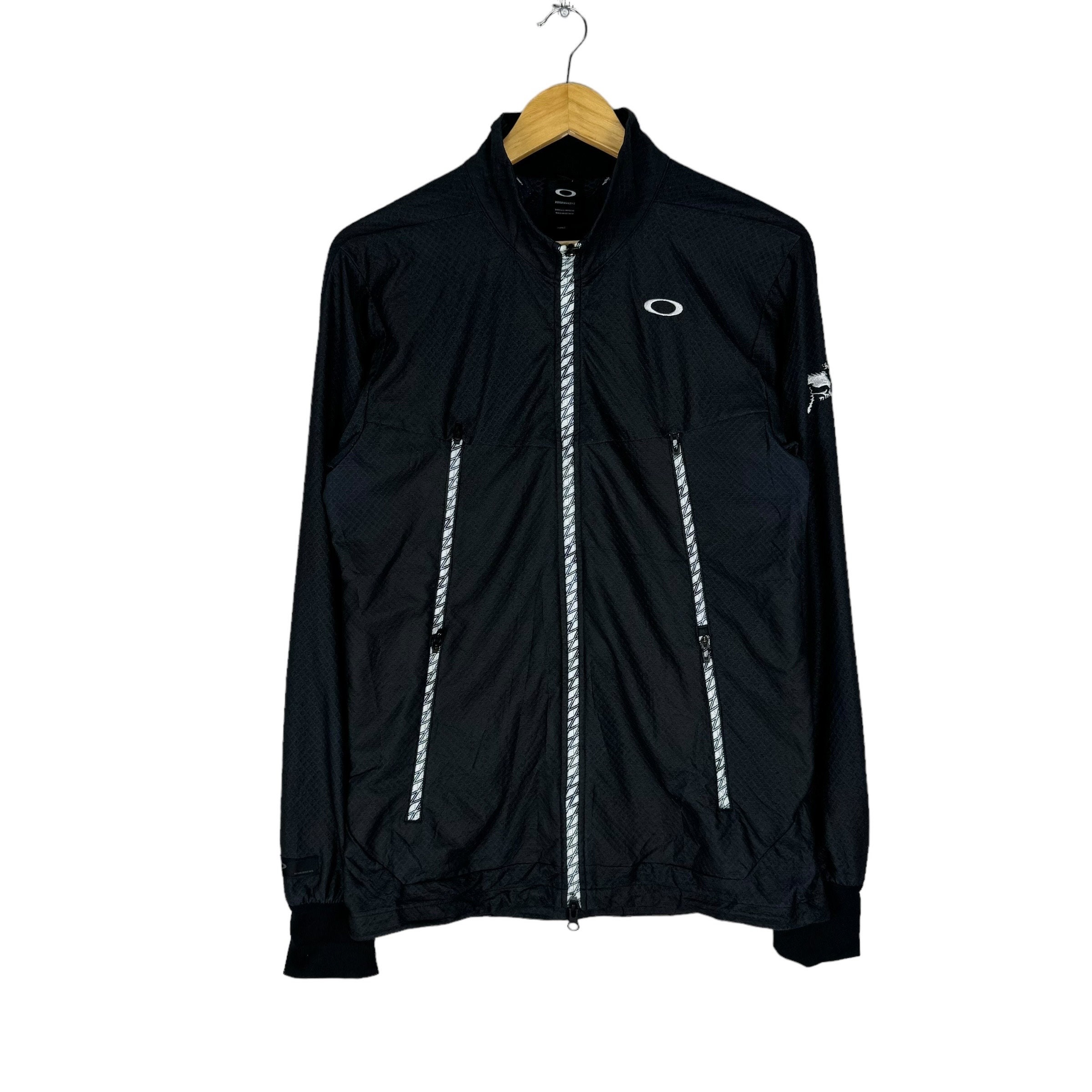 Oakley Performance Fit Survival Multi Pocket Zipper Jacket Black