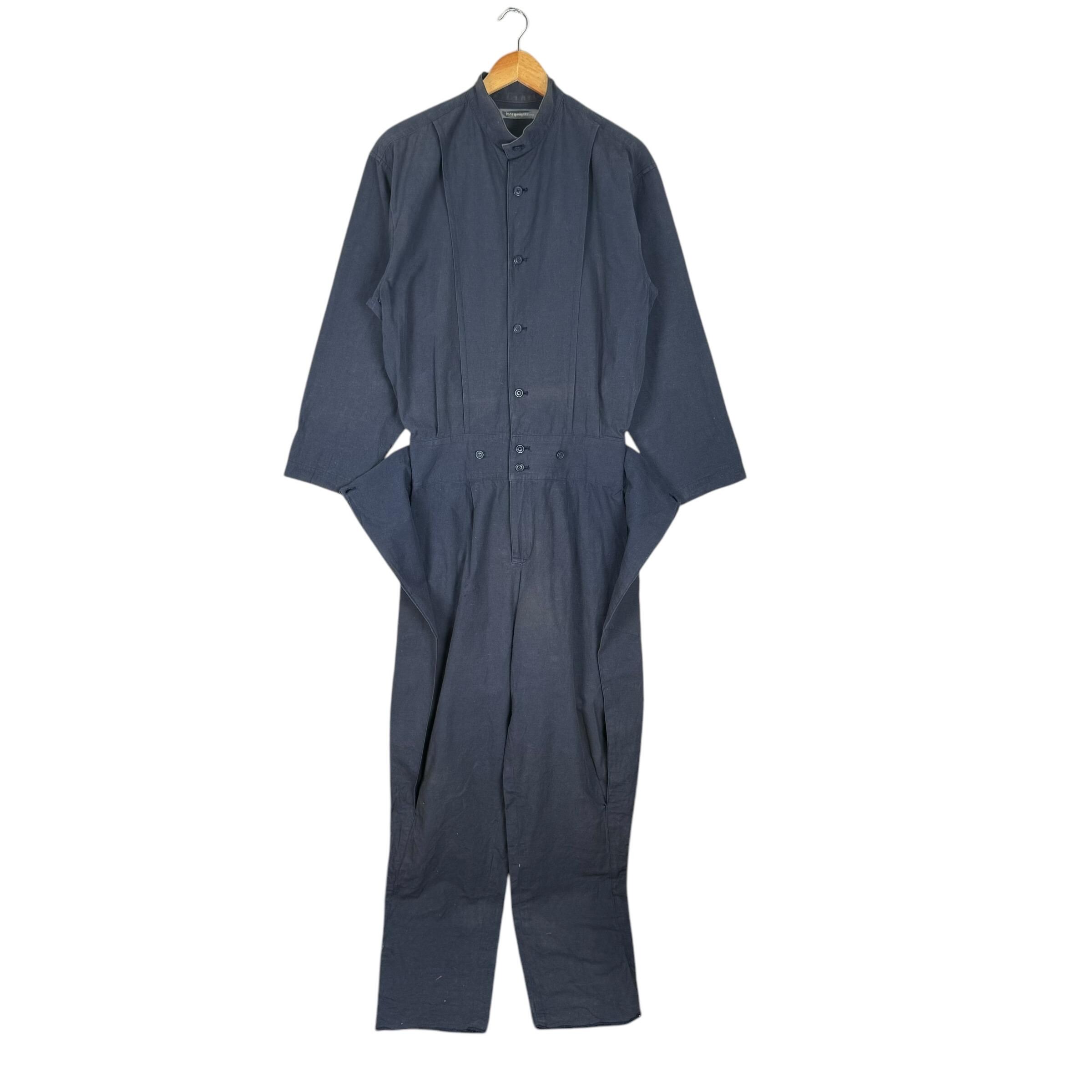 筆タグ 1980s Issey Miyake Men jump suits Vintage 80s Issey Miyake Men Jumpsuit Overalls Japan