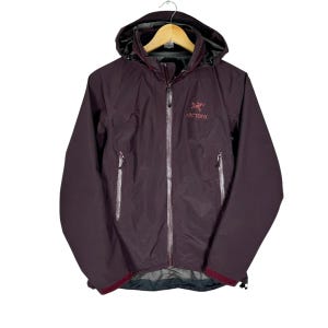 Arcteryx Paclite Shell Goretex Hoodie Windbreaker Women Zipper