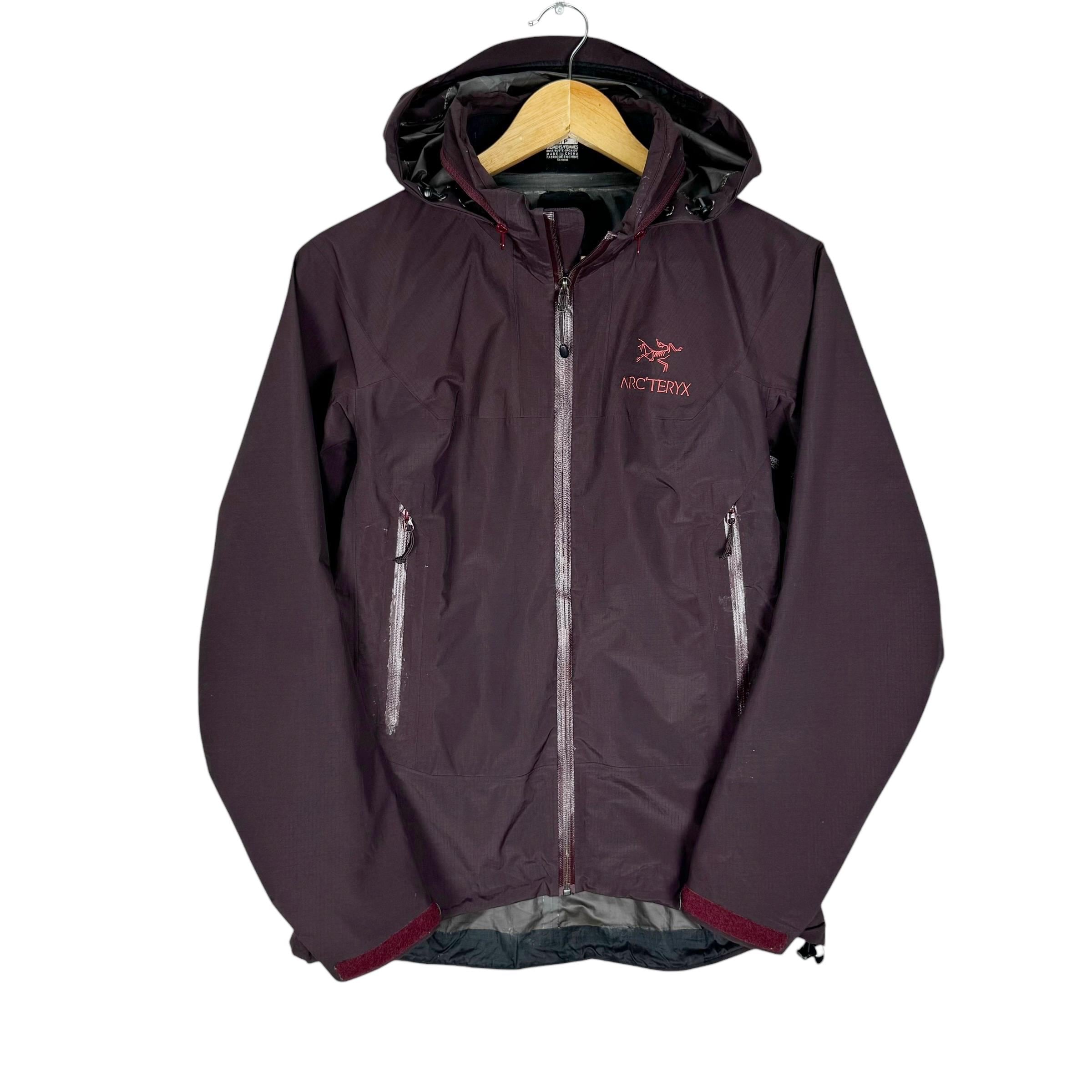 Arcteryx Paclite Shell Goretex Hoodie Windbreaker Women Zipper
