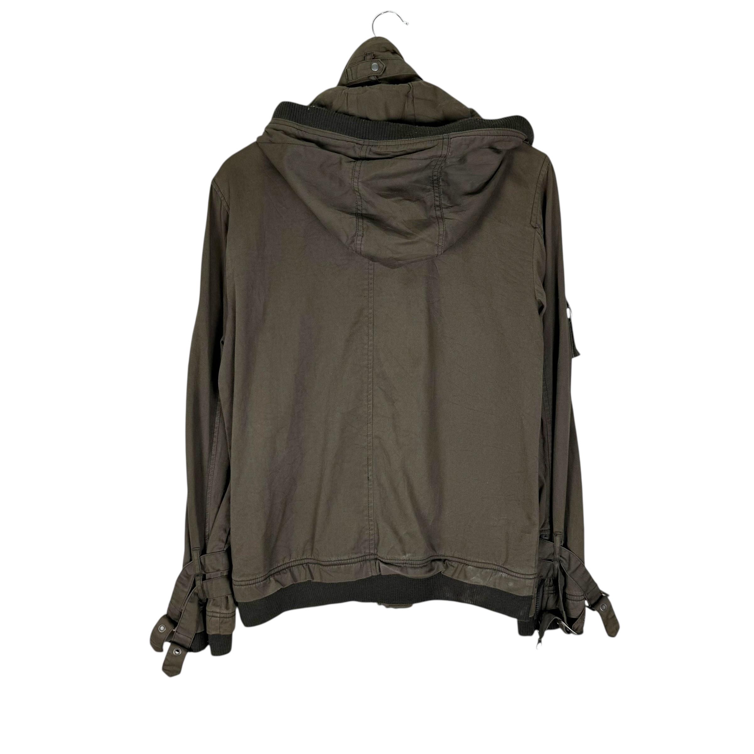 In the Attic Bondage Jacket - Japanese Brand Gothic Punk Hoodie