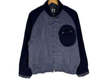 Vintage 90s Marina Del Rey Retro American Bomber Jacket - (size M