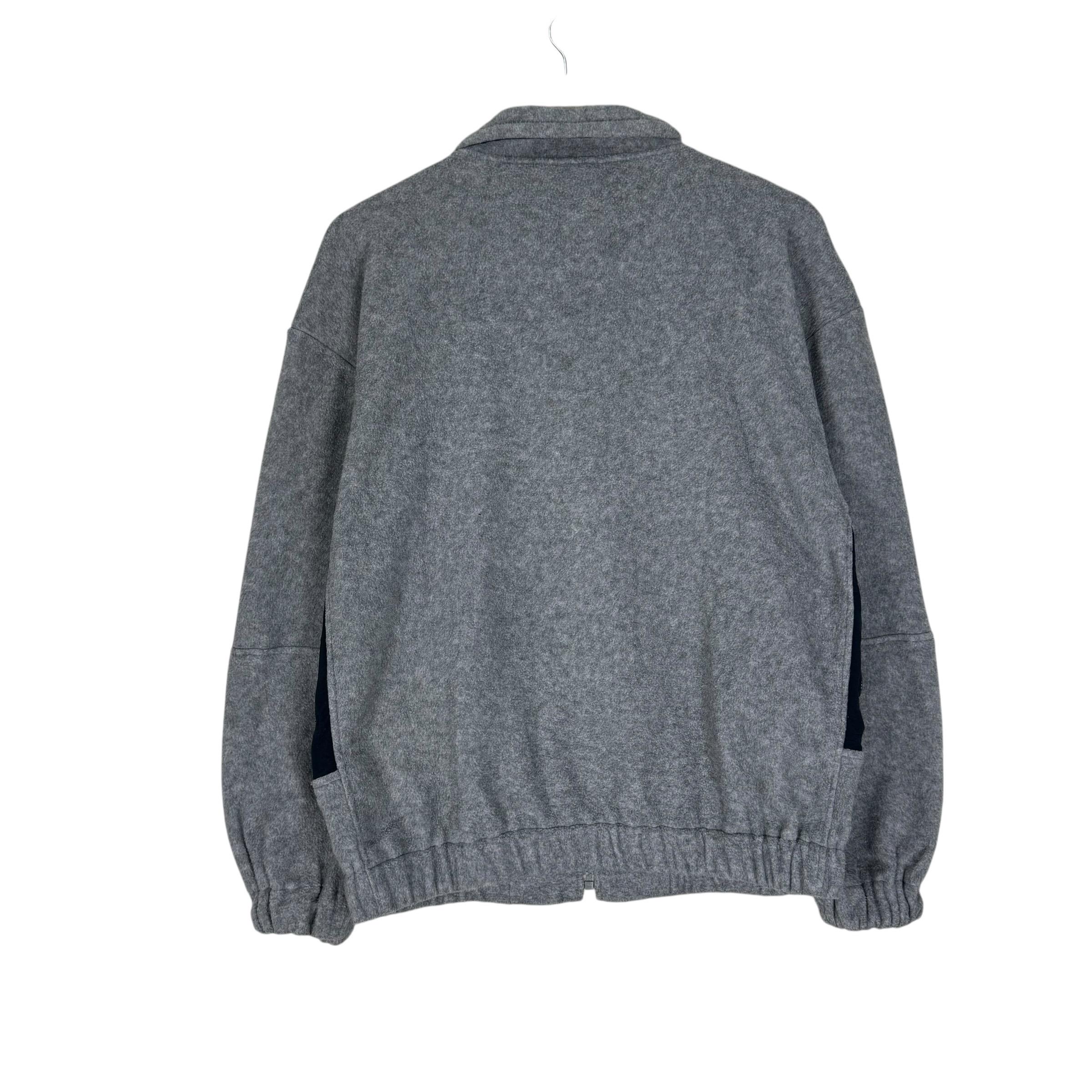 LACOSTE Pro Line Fleece Sweater Jacket Streetwear Clothing Grey