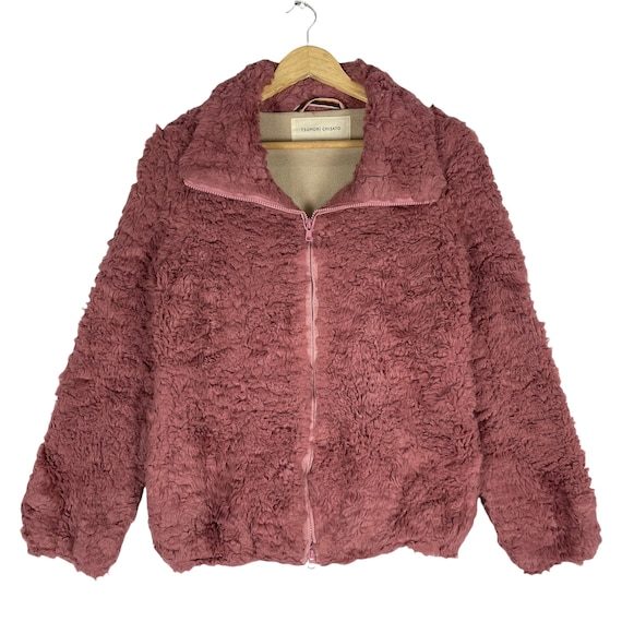 Tsumori Chisato Faux Fur Fleece Jacket - Japanese Designer Medium